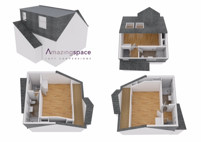 Dormer - Room & En-suite to Rear