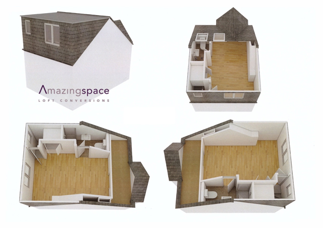 Dormer - Room & En-suite to Front